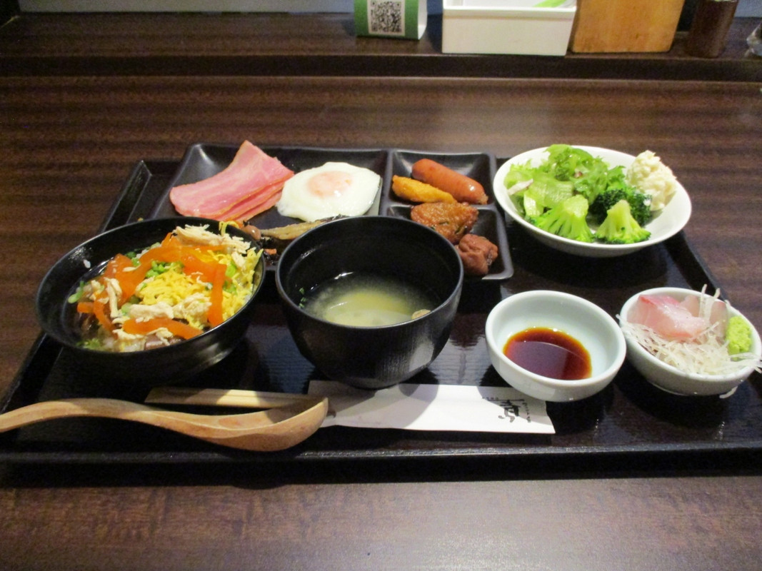 バイキングの朝食です。