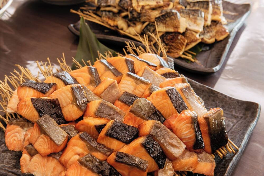 朝食ビュッフェ