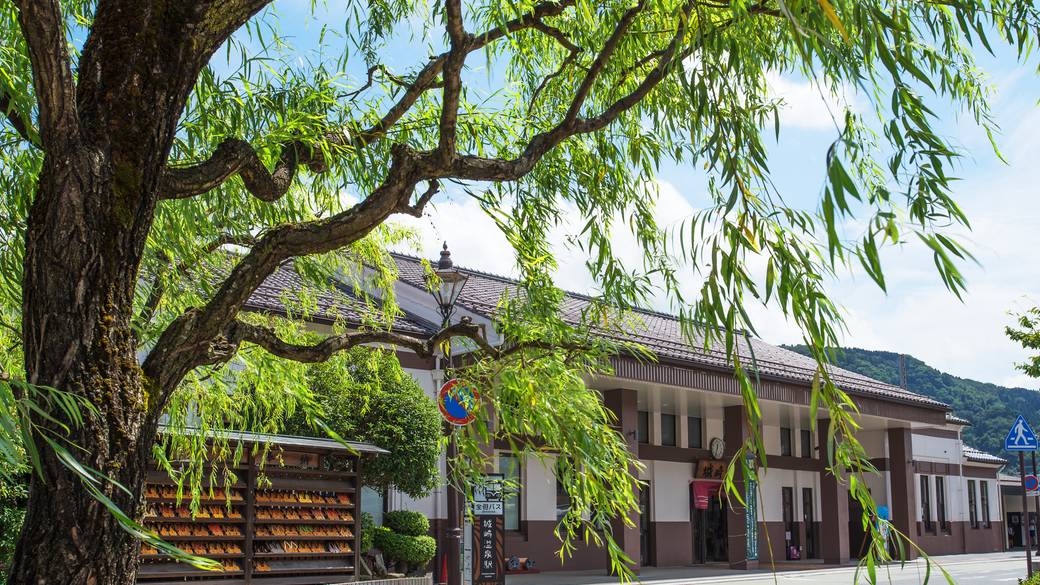 城崎温泉駅前の風景 / 1