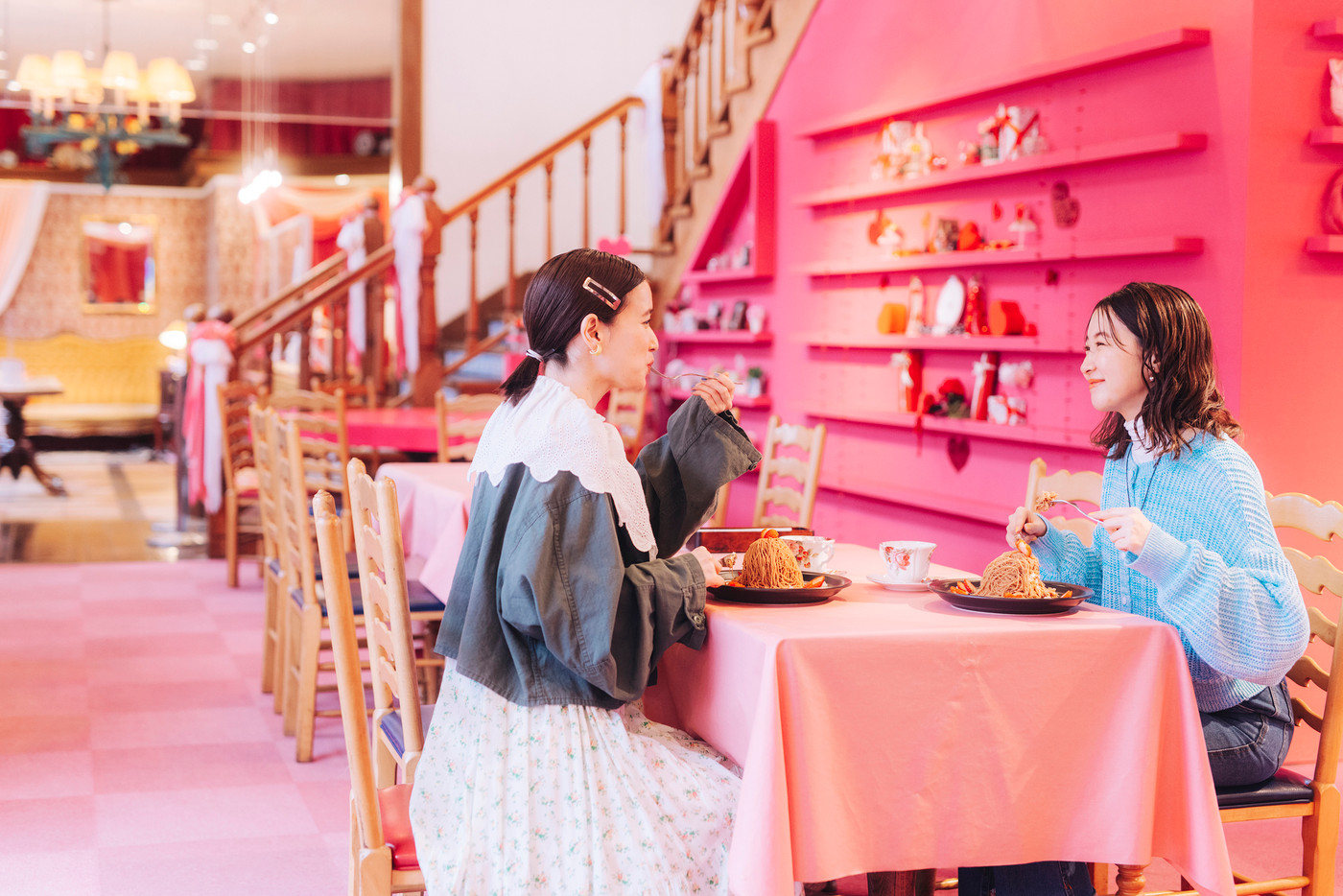 “ピンク色の邸宅”でいただく春のモンブラン2606692