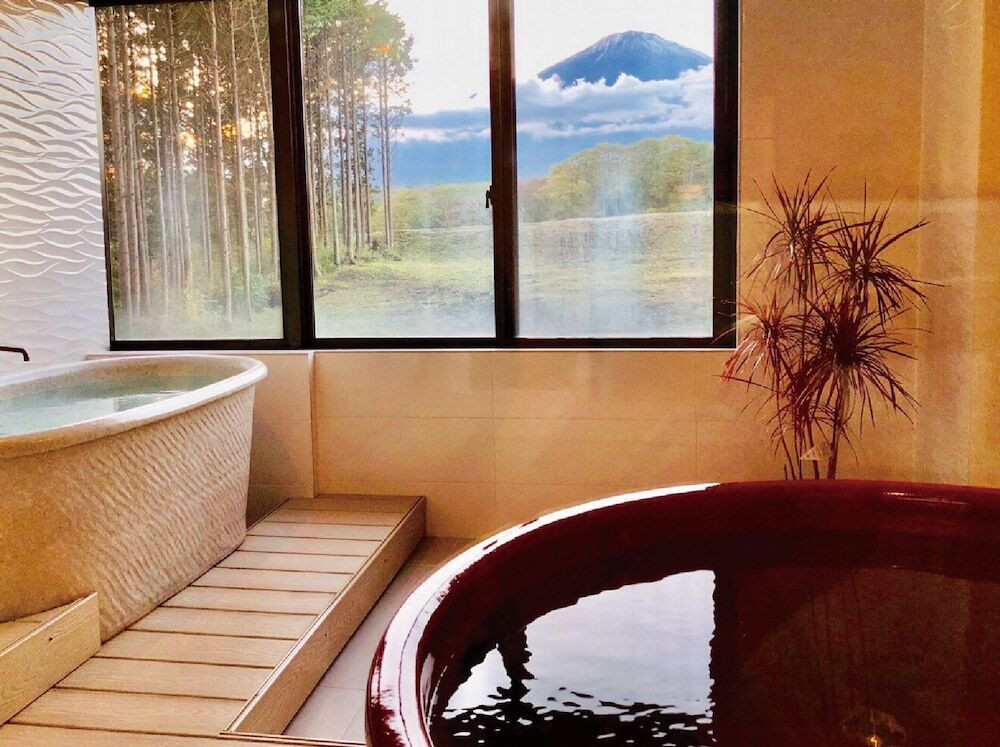 雄大な富士が目の前！5種類の貸切温泉で癒やされる3489446