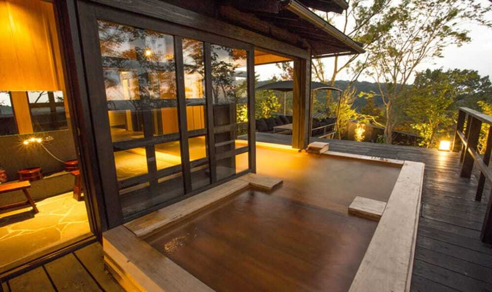 自然に囲まれた和モダンな離れで寛げる4004695