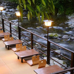 一年中”川床”を楽しめる♪伊豆の温泉旅館「湯ヶ島 たつた」