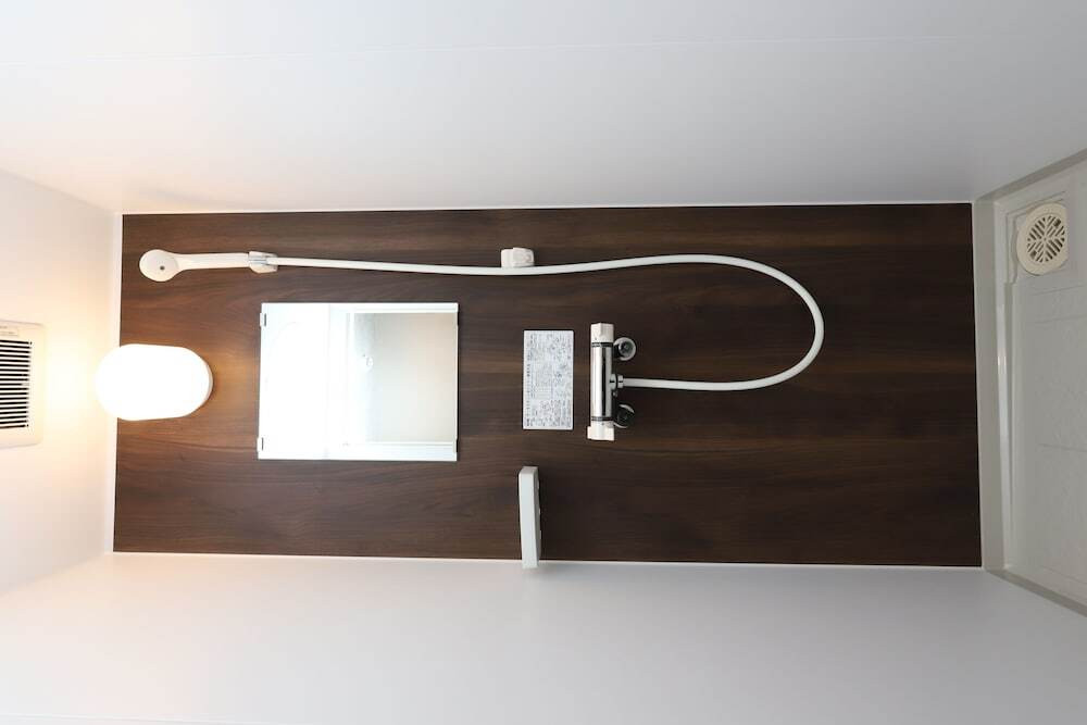 バスルームのシャワー