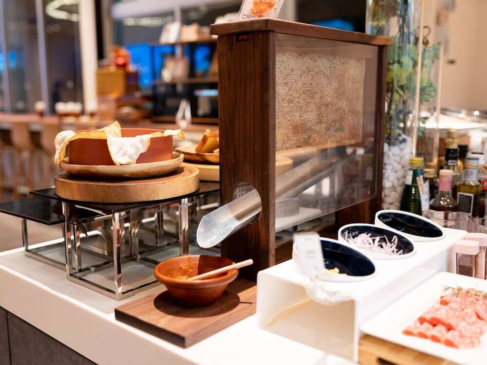 朝食ビュッフェ