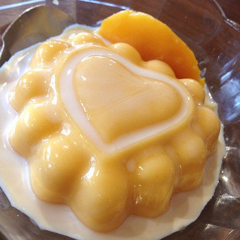 「糖朝 虎ノ門ヒルズ店」料理 1215066 マンゴプリン♡