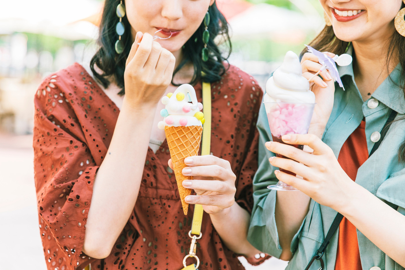 遊び疲れたら、あま～いスイーツを堪能しながらひと休み♪1892038