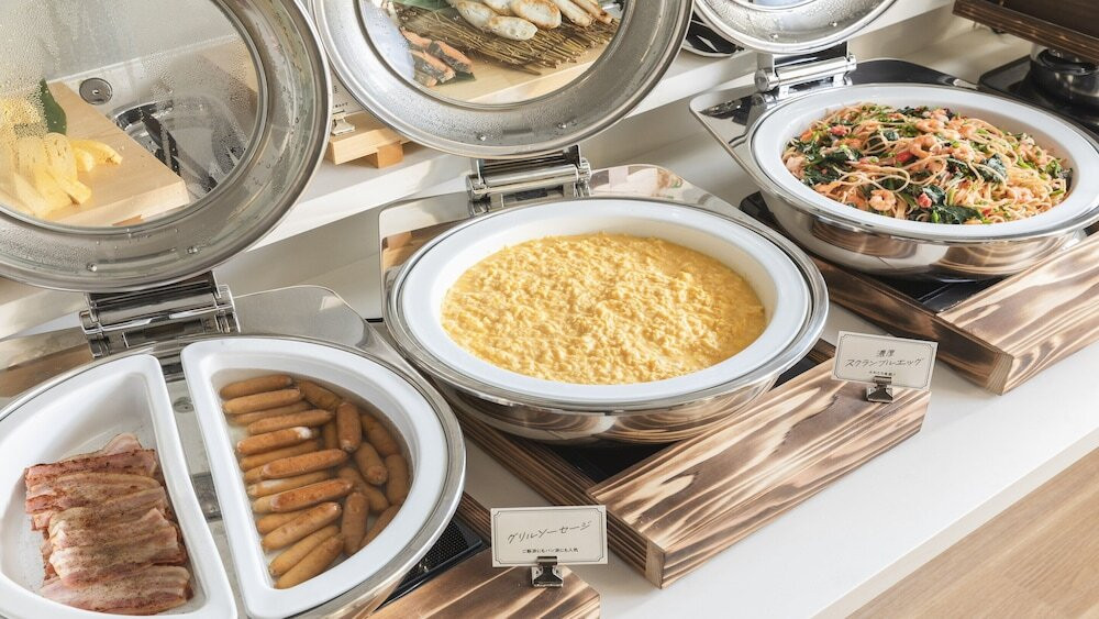 朝食ビュッフェ