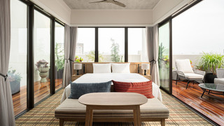 エグゼクティブテラスルームキング（テラス＆アウトバス）