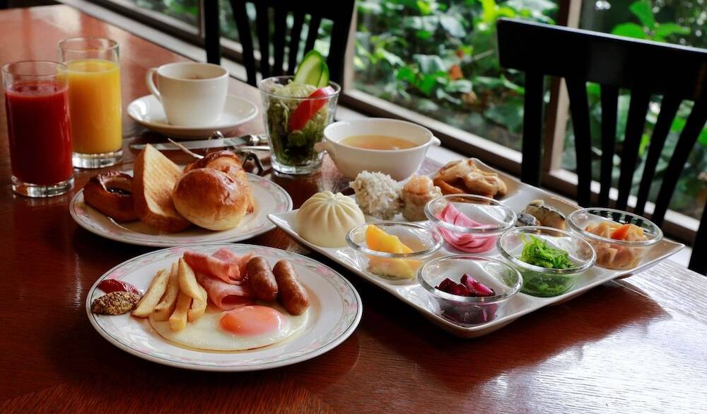 和洋中が味わえる
朝食ブッフェ / 1