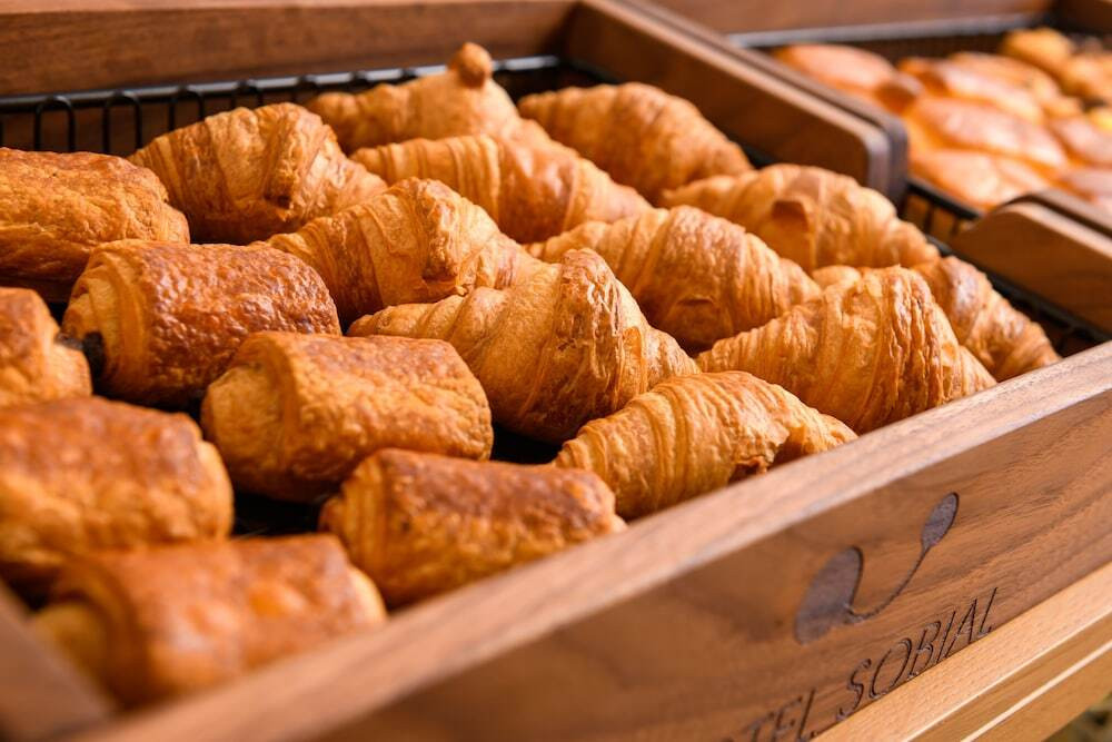 朝食ビュッフェ