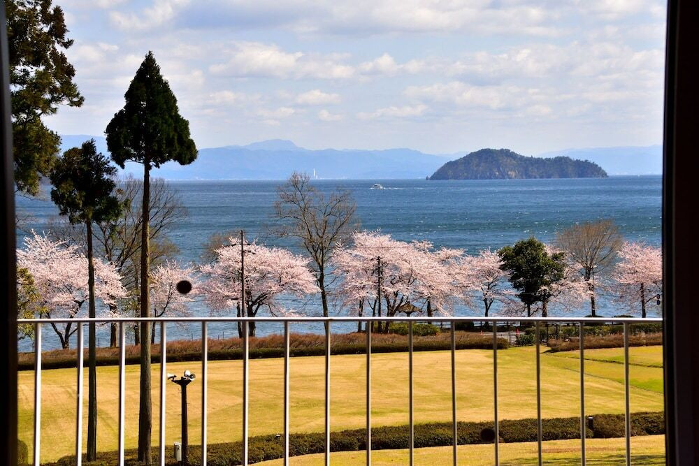 客室からのレイクビュー一例