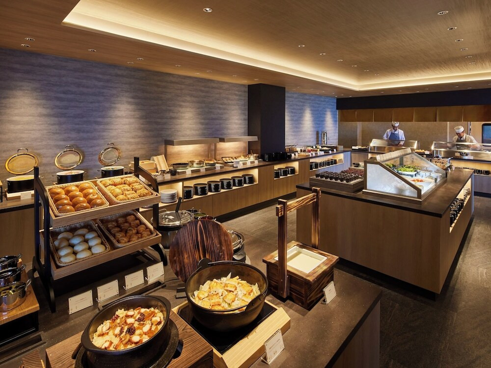 朝食ビュッフェ