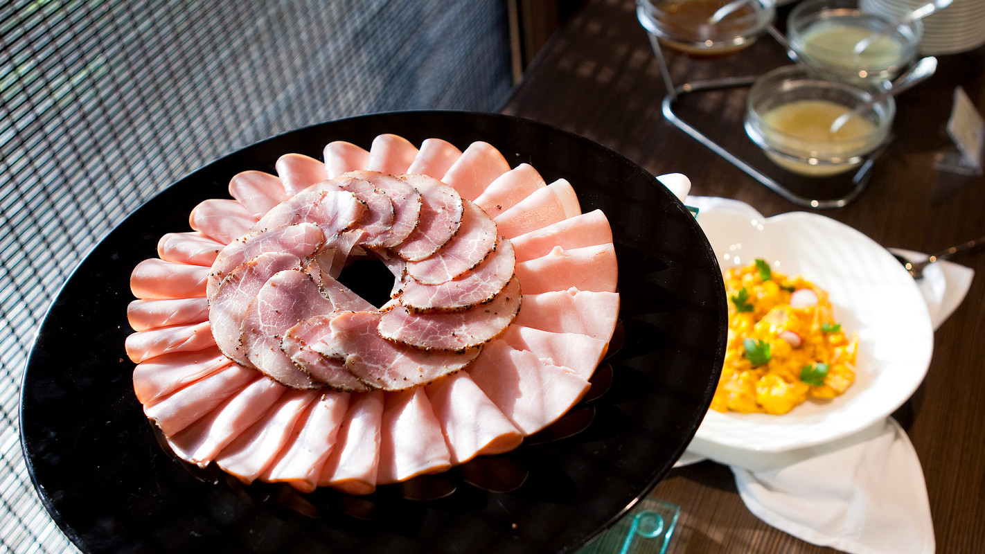 「旬房 淡悦」朝食一例①