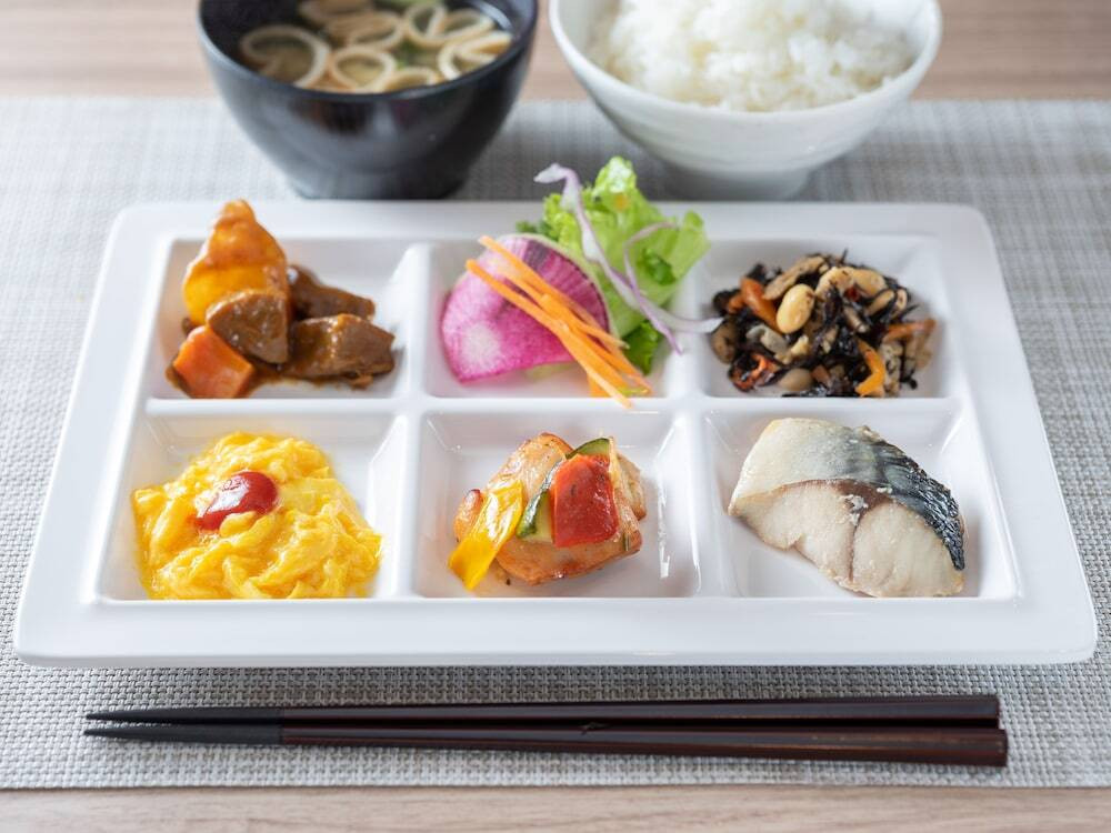 朝食ビュッフェ