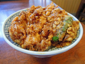 「大黒家天麩羅 本店」料理 785622 天丼（海老2、かき揚げ）