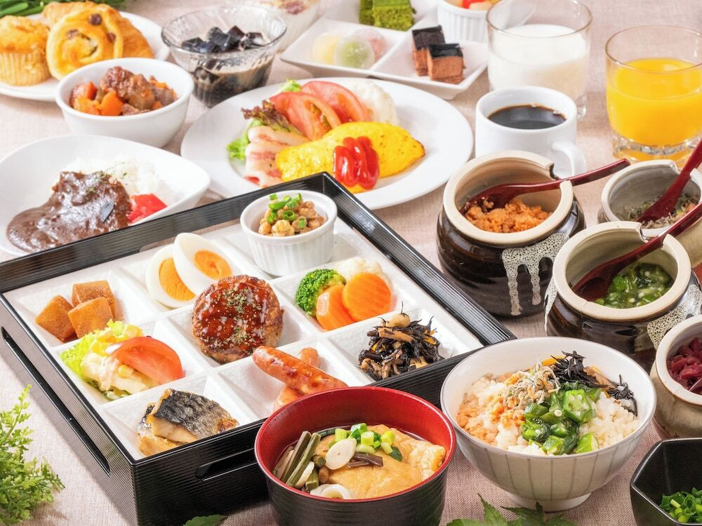 朝食ビュッフェ