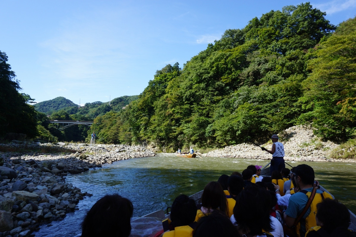 鬼怒川ライン下り
