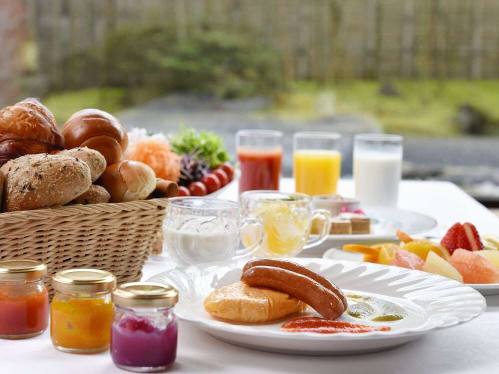 朝食ビュッフェ