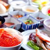 函館らしさにこだわる
海鮮たっぷりの朝食 / 1