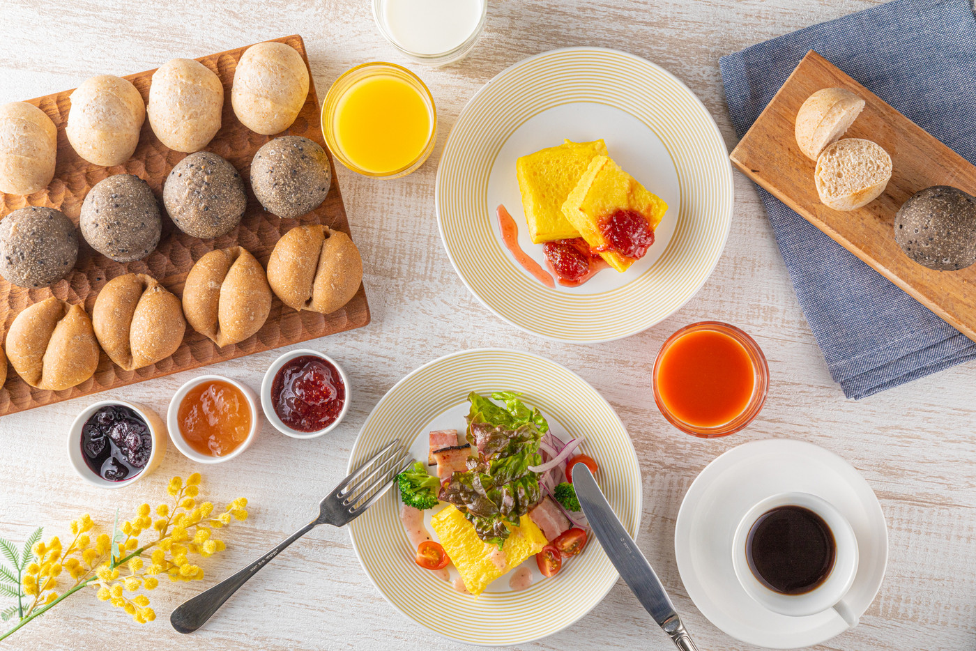 栃木を頬張る朝食ビュッフェ、美味しく整うハッピーな朝を♡3362945