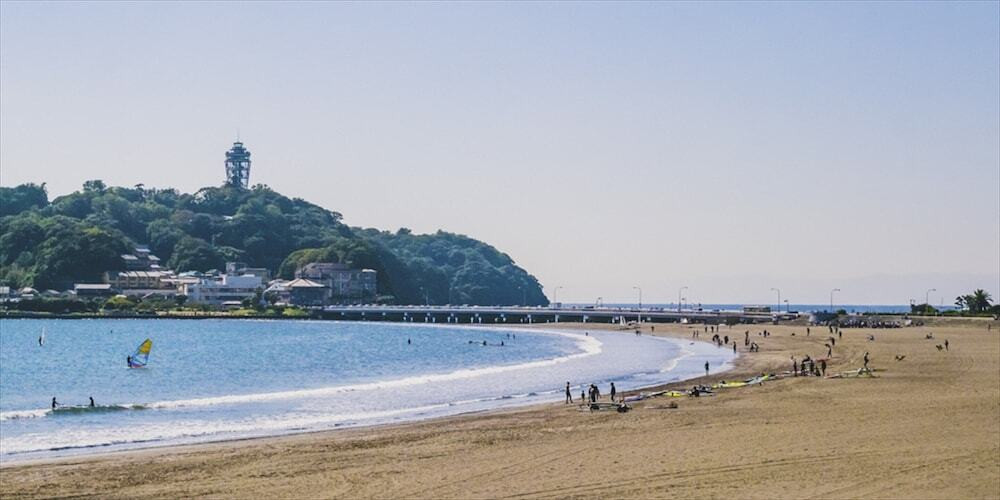 【神奈川県】江ノ島 片瀬東浜海岸