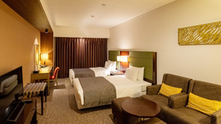 デラックス ルーム シングルベッド 2 台 喫煙可