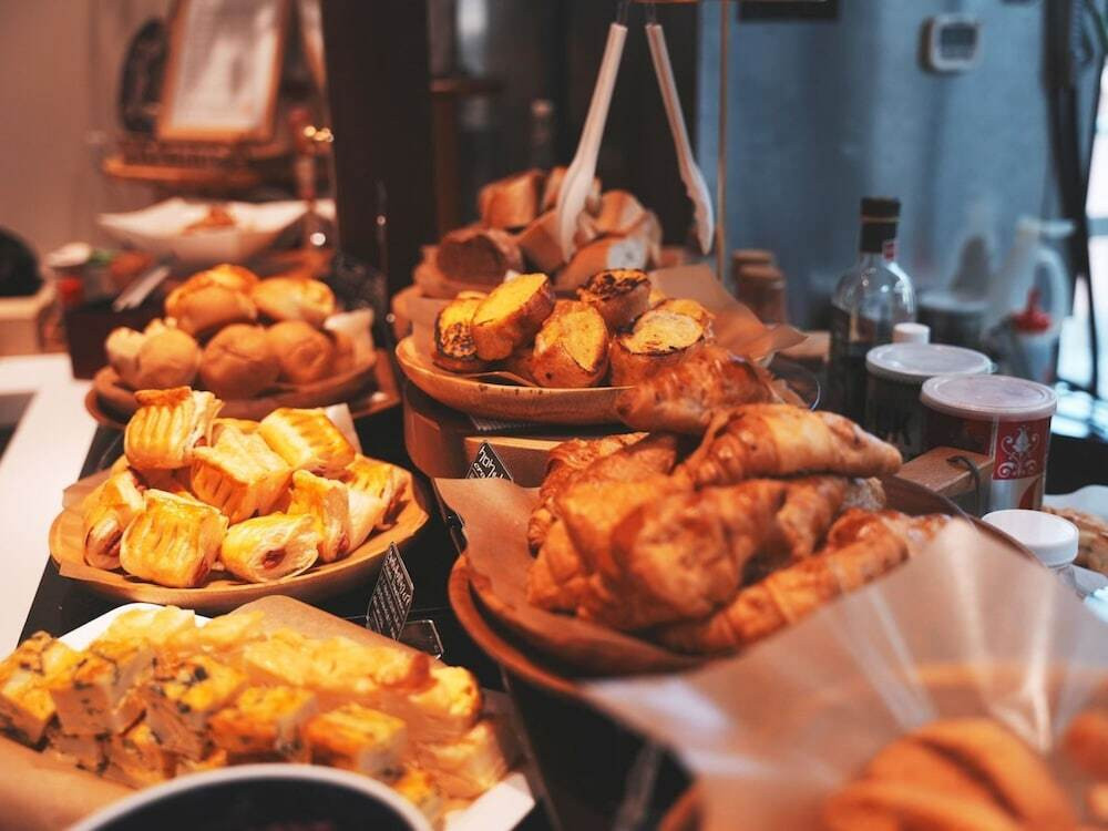 朝食ビュッフェ