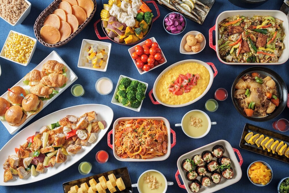 朝食ビュッフェ