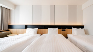 【禁煙】モデレートツイン(+エキストラベッド)3名様利用