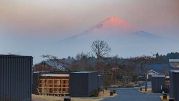 敷地内から見える富士山 / 1