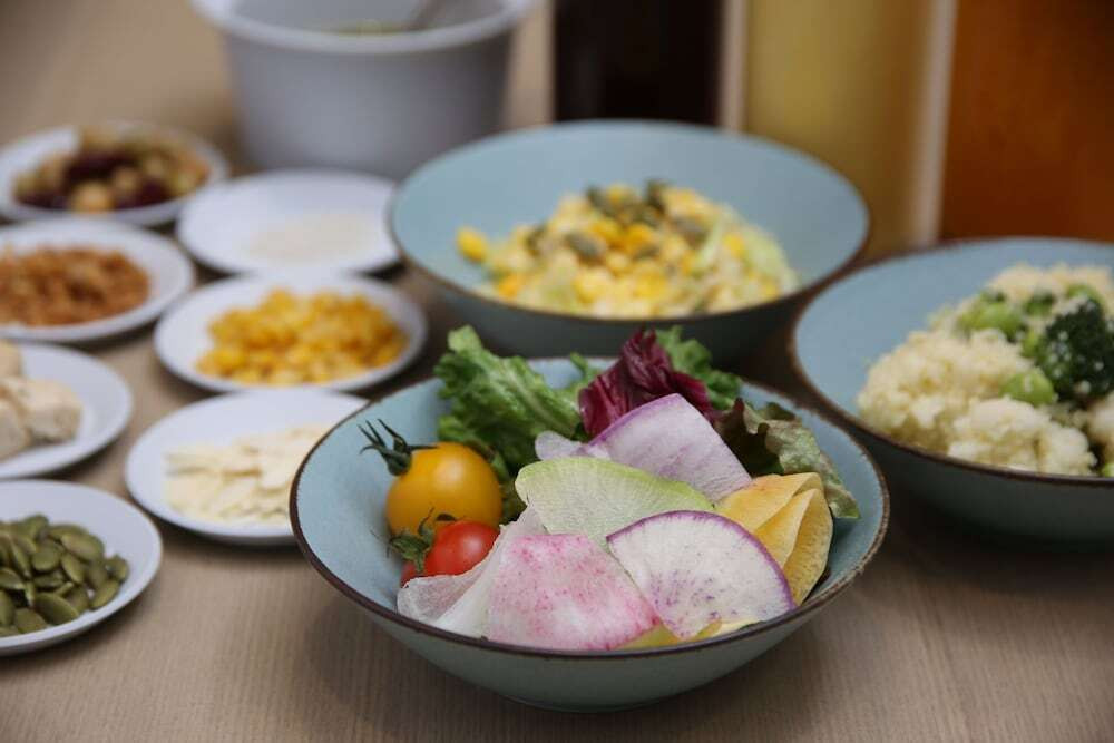 朝食ビュッフェ