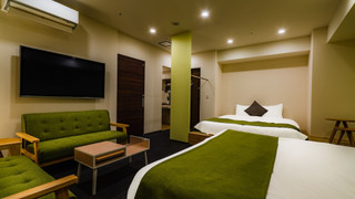 シティ スタジオスイート クイーンベッド 2 台 禁煙 キッチン