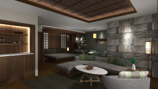 プールスイート [スイート] [スイートルーム] [フォースルーム] [禁煙] [海が見える]