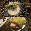 てっさ美味、白子が少なくてとっても残念でした