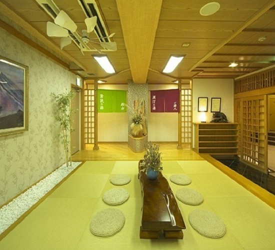 大浴場の湯上り処