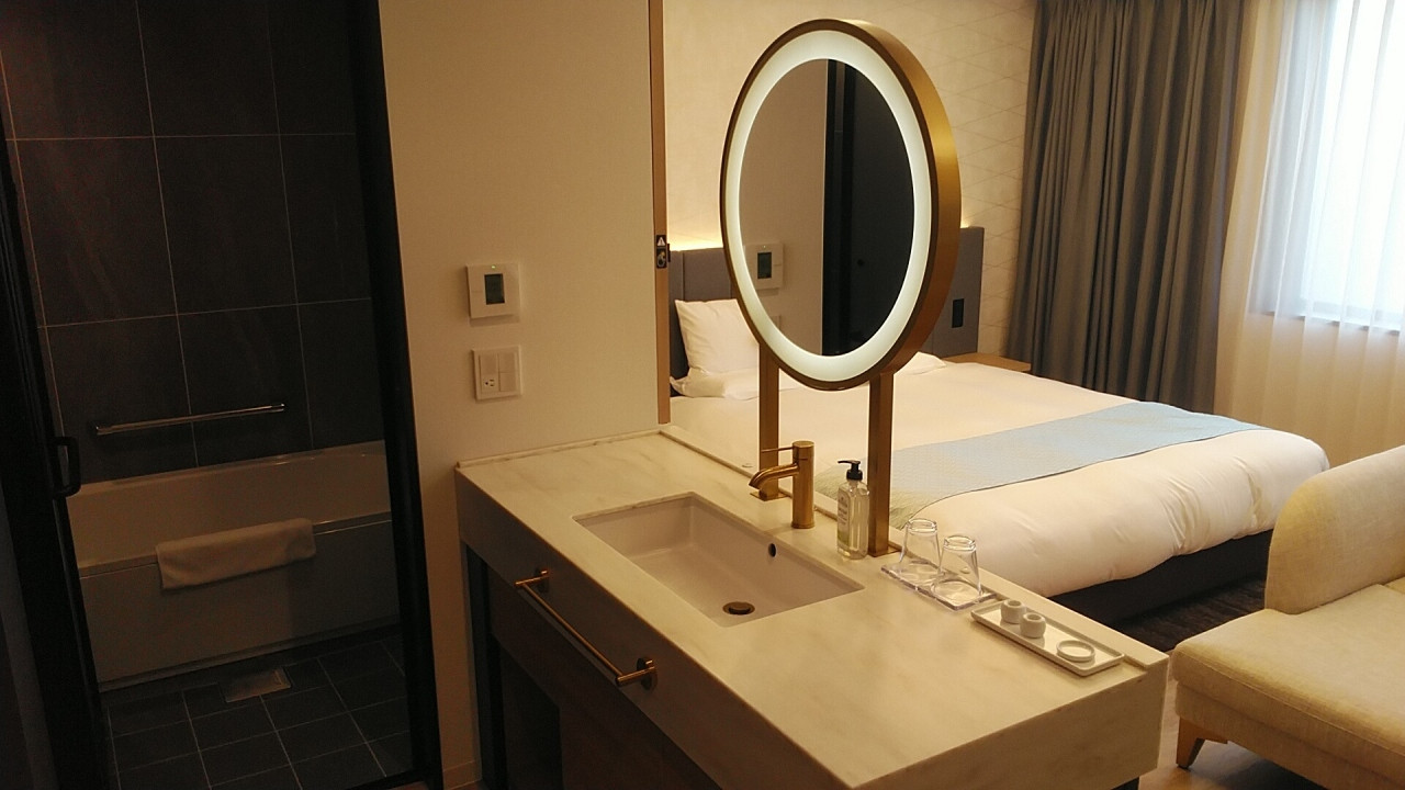 洗面台使いやすくて良いですね！