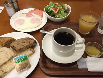 「ラグノオ ベーカリー&カフェ SAKI」 料理 41085386 モーニングセット600円(ホットコーヒーはおかわり自由)