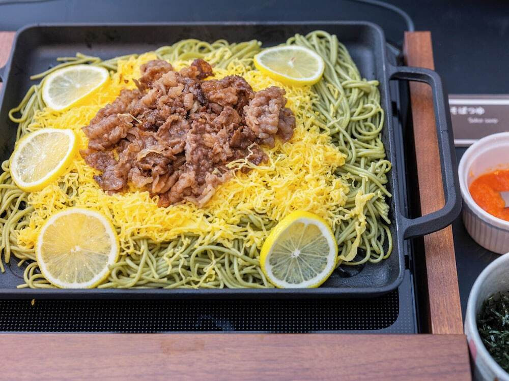 朝食ビュッフェ