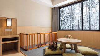 ルーム シングルベッド 2 台 (Dog Friendly, With Hot-Spring Bath)