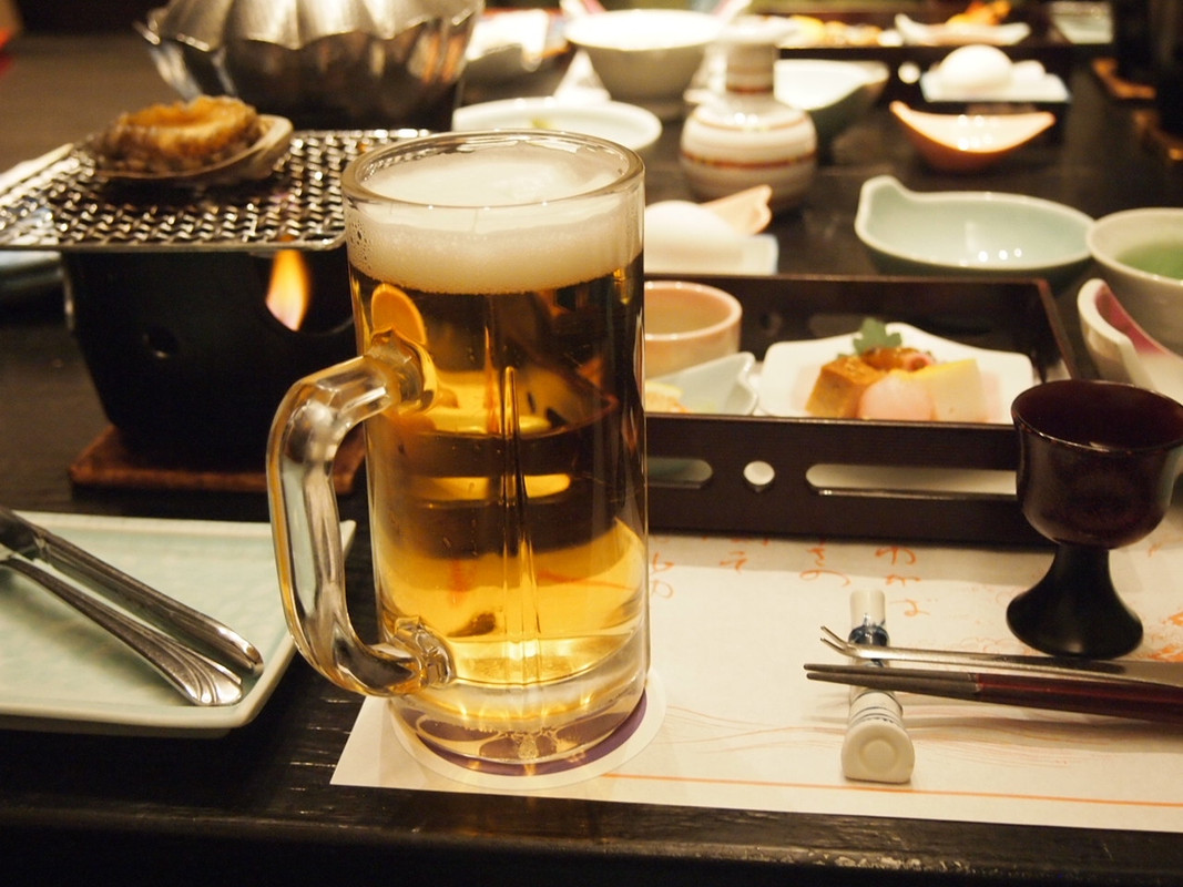 お風呂上りの生は美味しい！