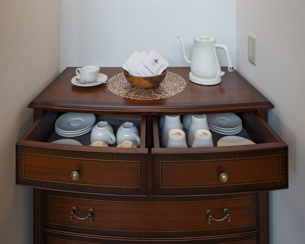 客室内のダイニングエリア