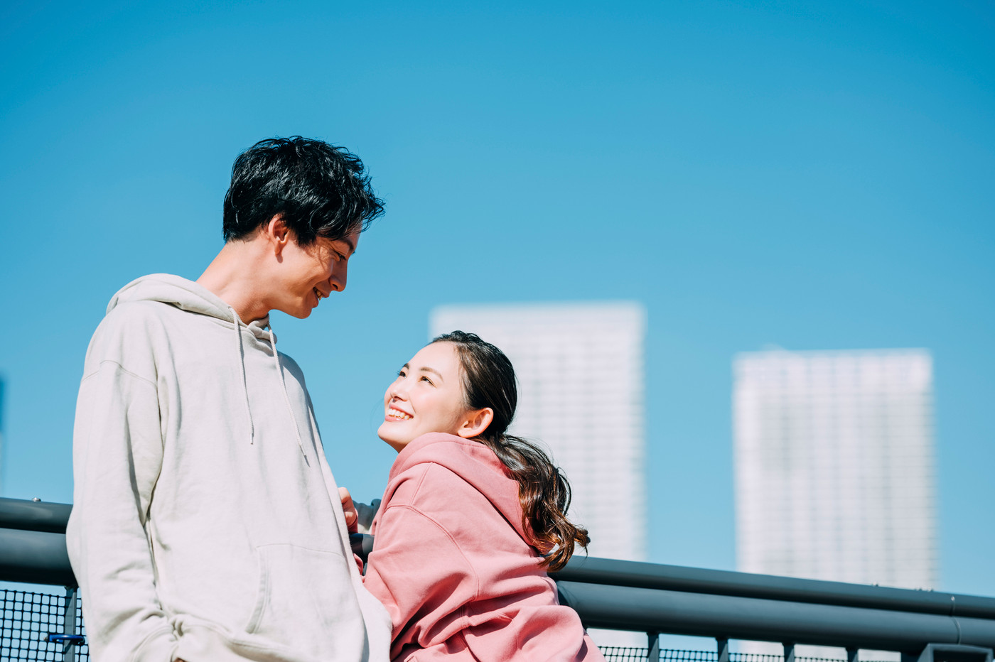 仲良しのカップル