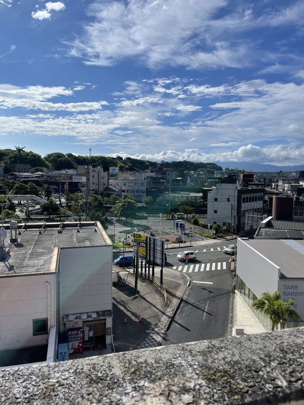 屋上テラスからの眺め