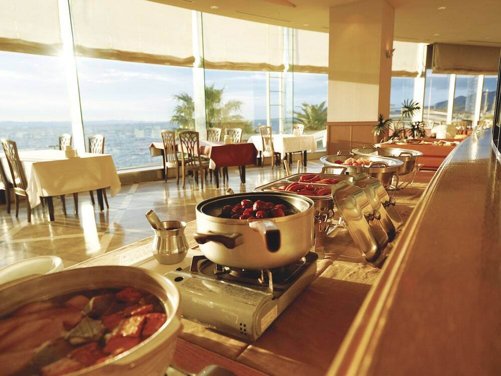 朝食バイキングの会場