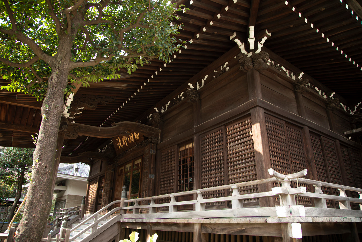 文京区白山神社の本殿
