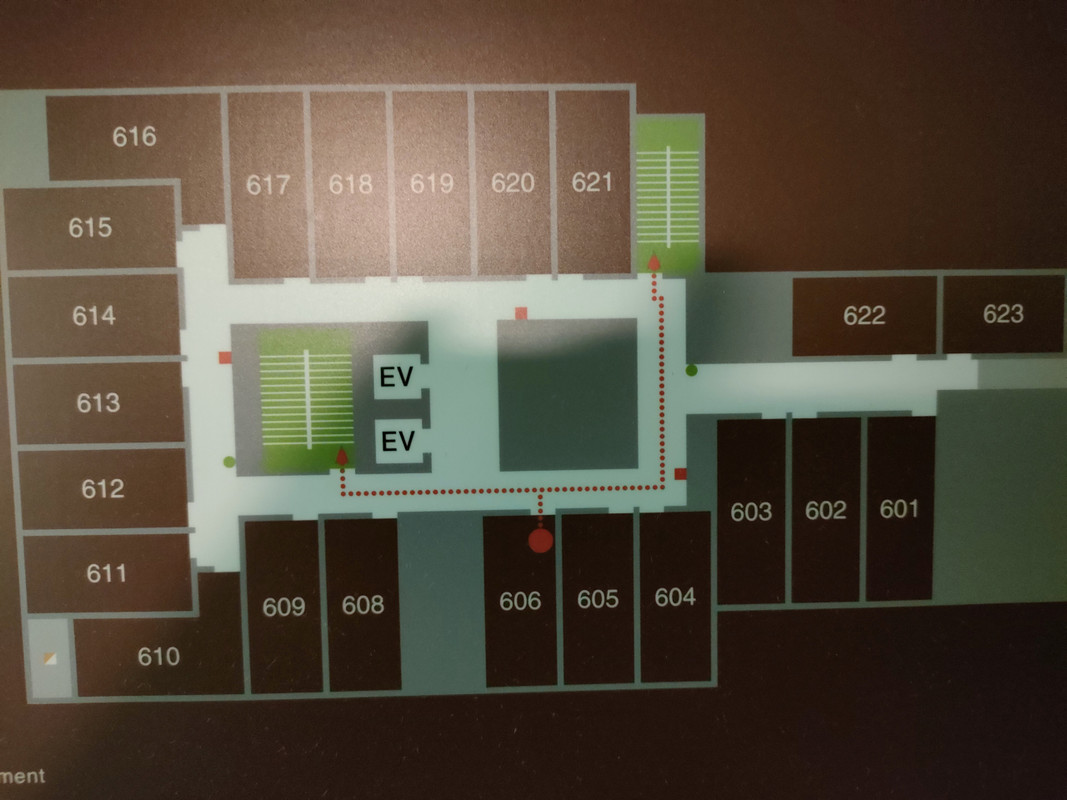 ６０６より狭い部屋あり