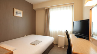 スモールダブルルーム ダブルベッド1台 禁煙 (13.4 ㎡)