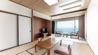 和室 12畳 共用バスルーム シービュー