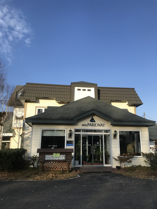 外見はペンションみたい